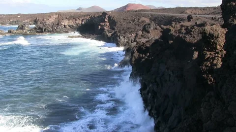 Lanzarote - Spain - island Stock Footage 55480489