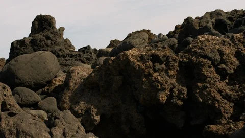 Lanzarote, summer, waves, La Santa Sports Stock Footage 89689409