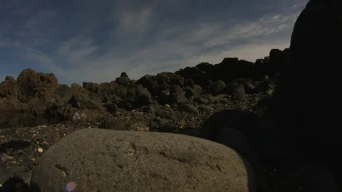 Lanzarote, summer, waves, La Santa Sports Stock Footage 89689498
