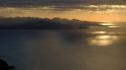 Lanzarote Sunset Stock Footage 101732494