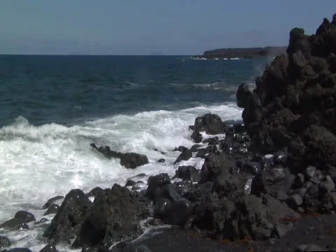 Lanzarote.sea.1 Video stock 22463326