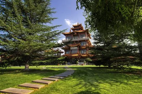 Lanzhou stele forest Stock Photos