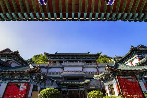 Lanzhou stele forest Stock Photos