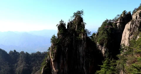 Laojun Mountain Stock Footage 295612282