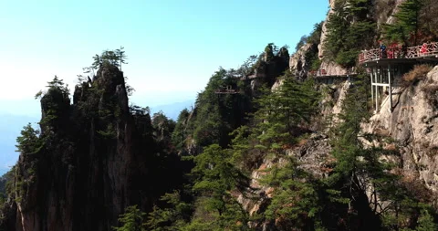 Laojun Mountain Stock Footage 295615308