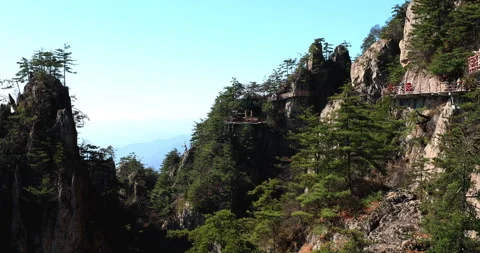 Laojun Mountain Stock Footage 295615645