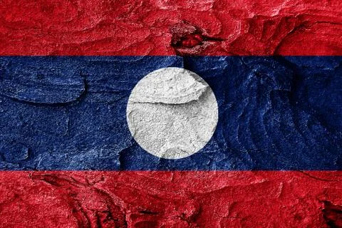 Laos flas Stock Illustration