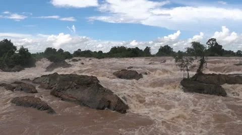 Laos siphandon li phi Video stock 12420385