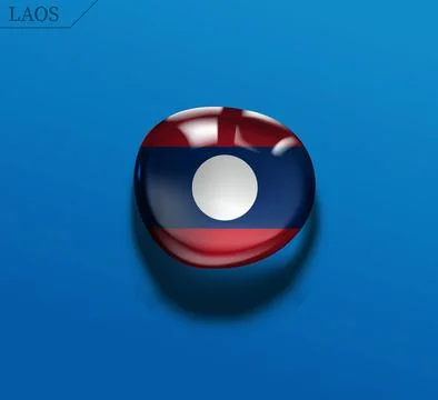 Laos water drop Stock Illustration