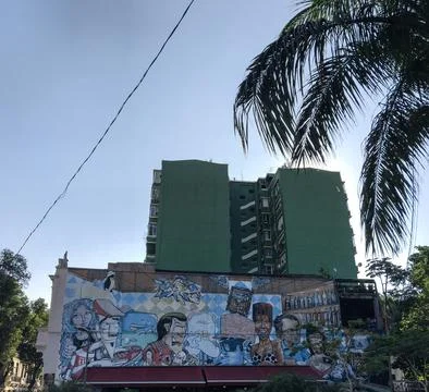 The Lapa Mural Stock Photos