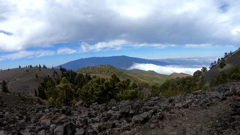 Lapalmaclouds Stock Footage 106236204
