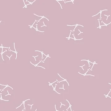 Laparoscopy bariatric line seamless pattern Illustrazione stock