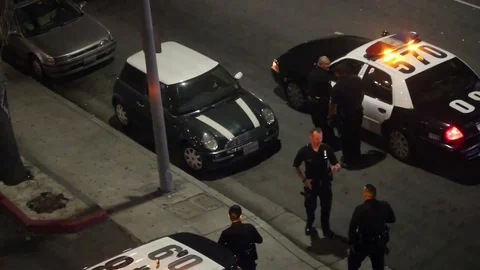 LAPD Police  動画素材 76031725