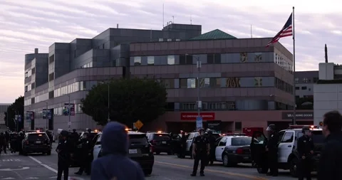 LAPD Tactical Alert Stock Footage 327691331