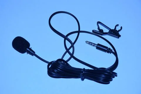 Lapel Microphone Foto stock