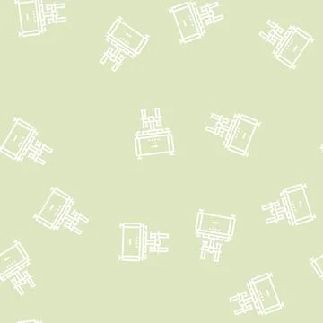 Lapping machine line seamless pattern 库存插图