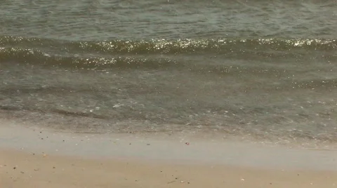 Lapping Waves Stock Footage 144979