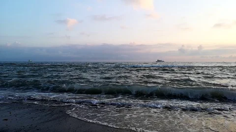 Lapping waves Stock Footage 109335164