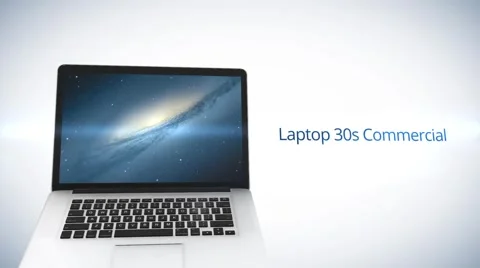 Laptop 30s Commercial - After Effects Template Stock After Effects