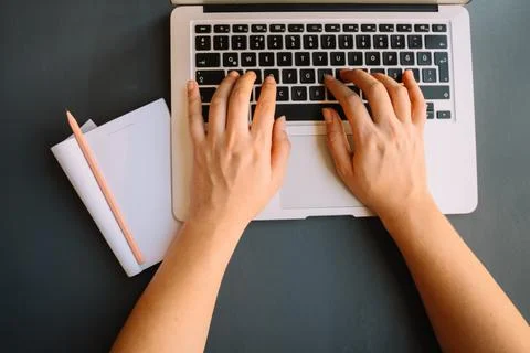 Laptop and notebook Stock Photos