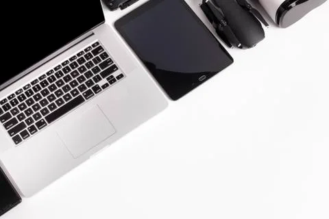 Laptop and tablet Stock Photos