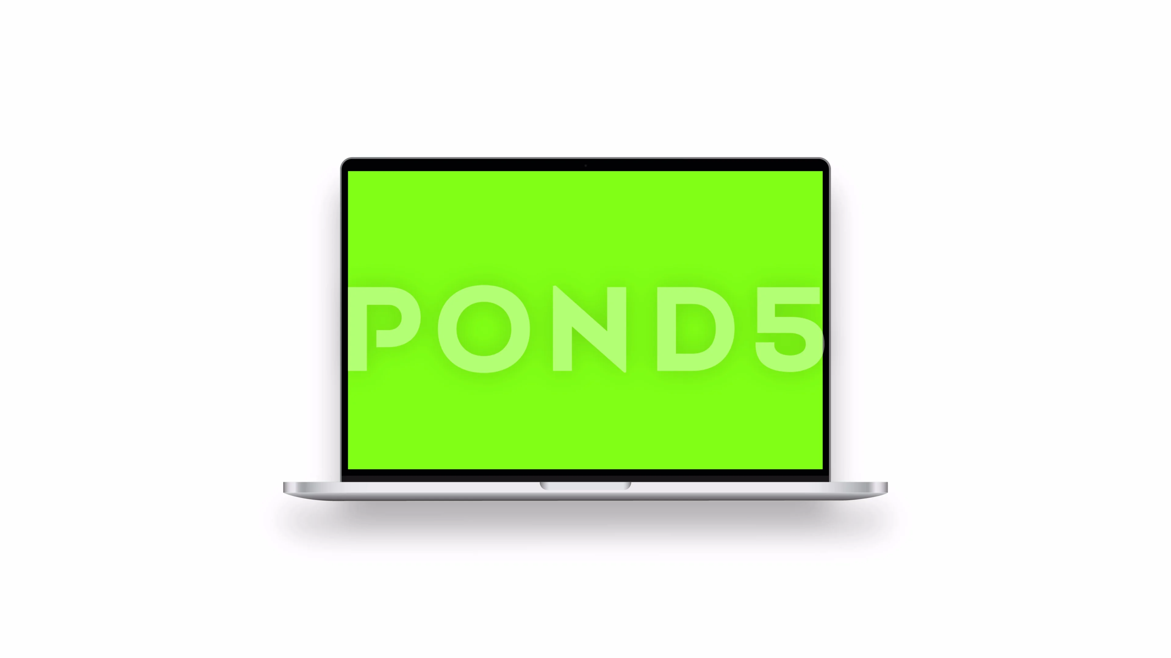 Laptop Animated Mockup with Green Screen | Stock Video | Pond5