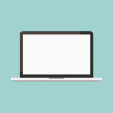 Laptop computer device Stock Illustration