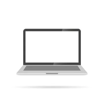 Laptop computer device Stock Illustration