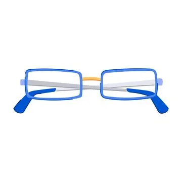 Laptop computer glasses cartoon vector illustration イラスト素材