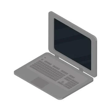 Laptop computer icon 스톡 일러스트