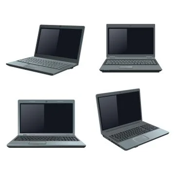 Laptop computer Stock Illustration