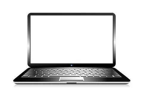 Laptop Computer Stock Illustration