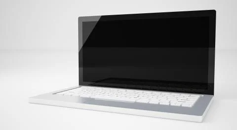 Laptop Computer Stock Illustration