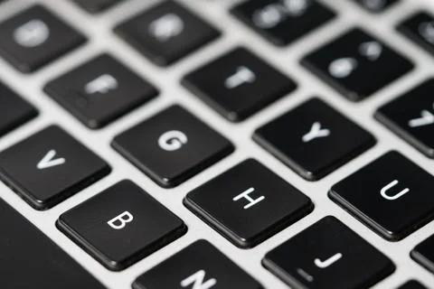 Laptop computer keyboard Stock Photos