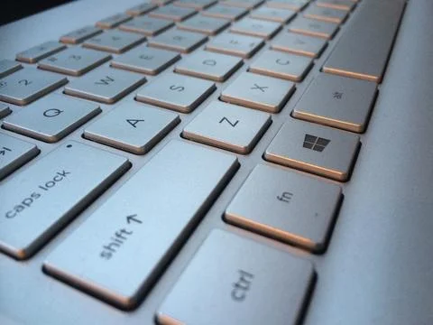 Laptop computer keyboard Stock Photos