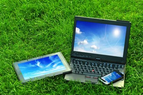 Laptop computer 写真素材