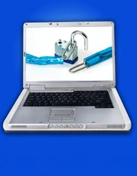 Laptop Computer Foto stock