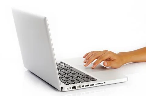 Laptop computer Stock Photos