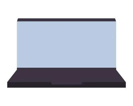 Laptop computer tech Illustrazione stock