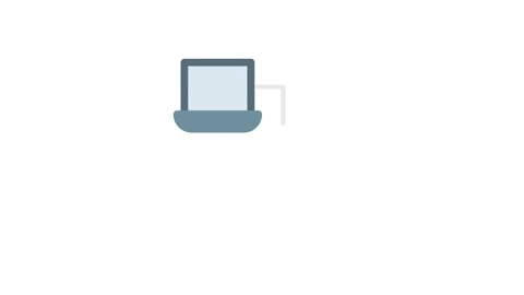 A laptop connected to a green globe, symbolizing global connectivity and en.. Stock Footage 333462030