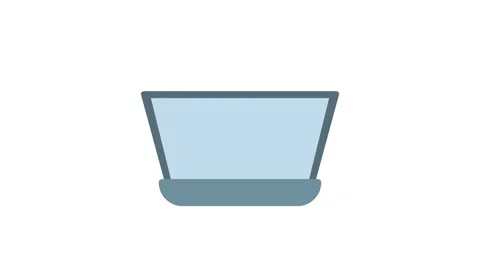 A laptop displaying a code symbol, representing programming or software dev.. 動画素材 333550626