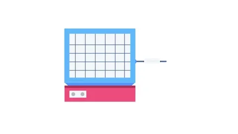 A laptop displaying a graph alongside a test tube, symbolizing data analysi.. Stock Footage 332452764