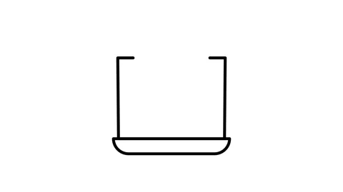 A laptop displaying lines of code on its screen, indicating programming or .. 库存影片 332849905