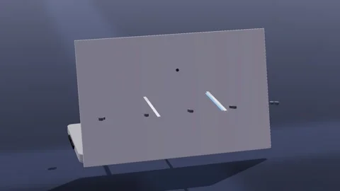 Laptop electronics 3d loop 3D animation seamless loop Stock Footage 341779622