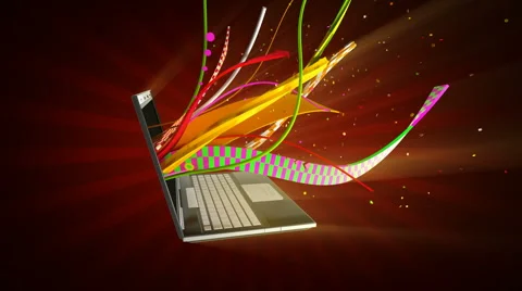 Laptop Stock Footage 940592