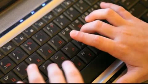 Laptop Stock Footage 9592456