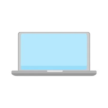 Laptop icon. Computer symbol. Information Technology, PC button. 스톡 일러스트