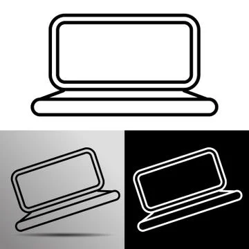 Laptop Icon Stock Illustration