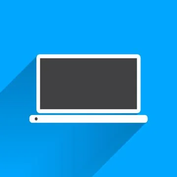 Laptop icon. Stock Illustration