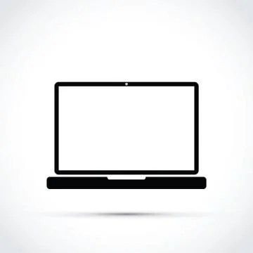 Laptop icon Stock Illustration